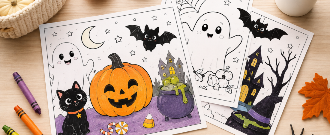 15 Easy No-Mess Halloween Activities for Toddlers & Preschoolers